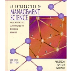 [9780314096876] An Introduction to Management Science