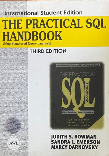 [9780201455779] The Practical SQL Handbook Using Structured Query Language