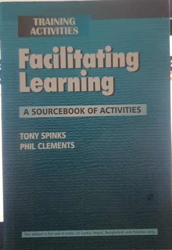 [9788176490139] Facilitating Learning A Sourcebook of Activities