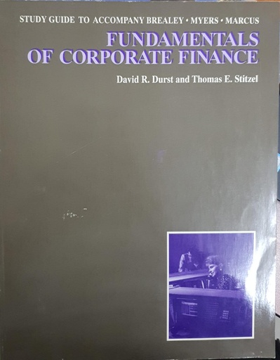 [9780070074682] Study Guide to Accompany Fundamentals of Corporate Finance