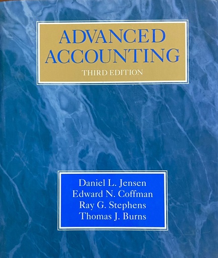 [9780071134002] Advanced Accounting