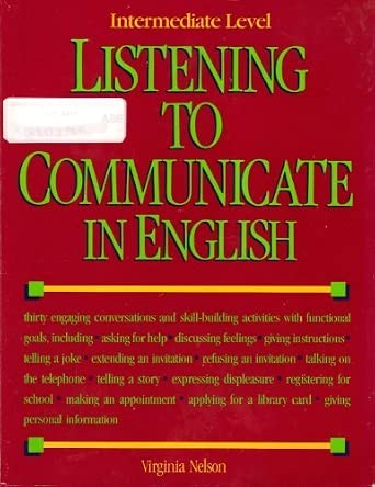 [9780844206936] Listening to Communicate in English Intermediate Level