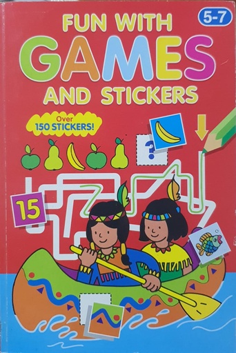 [9780709713456] Fun with Games and Stickers 5-7