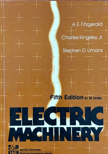 [9780071129466] Electric Machinery