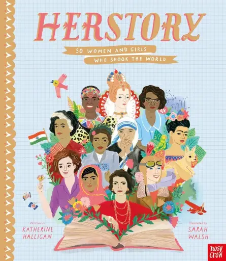 [9781788001380] Herstory: 50 Women and Girls Who Shook Up the World 